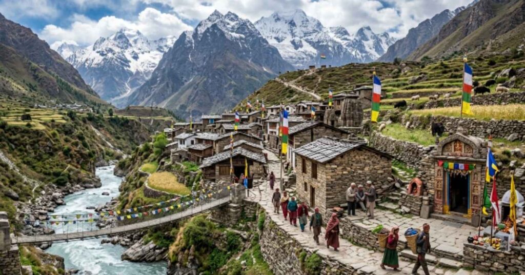Significance of Mana Village