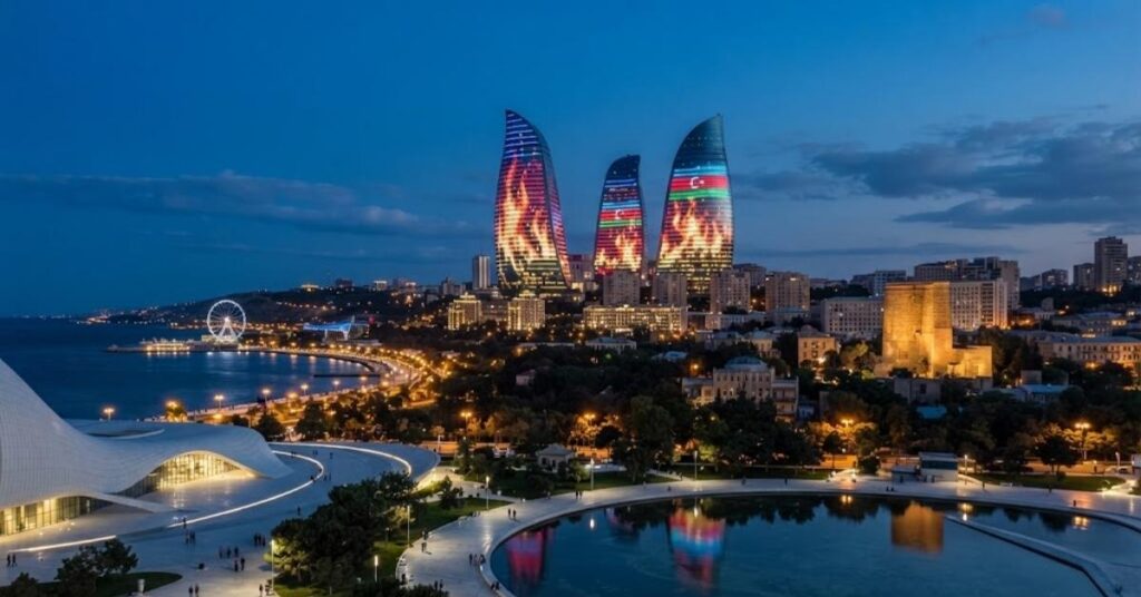 Photograph the Flame Towers