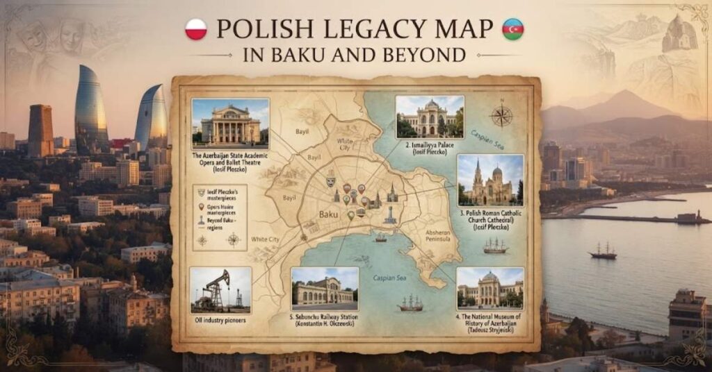 Polish Legacy Map in Baku and Beyond